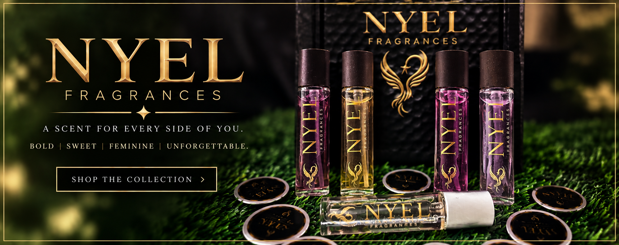 NYEL Fragrances five-fragrance collection